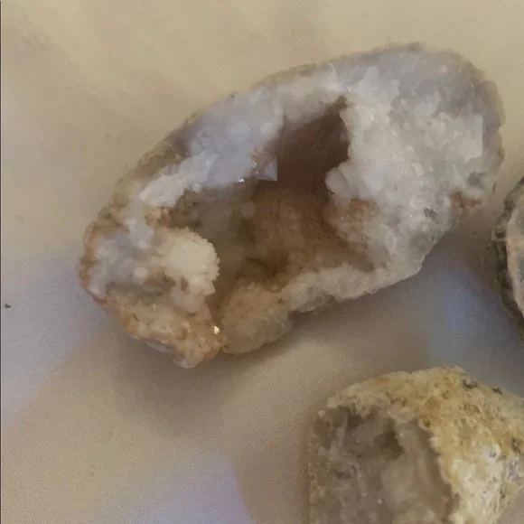 Natural Geode Crystal Trio - Picture 3 of 4